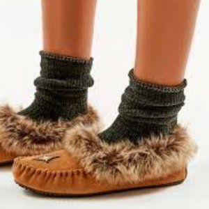 Urban outfitters chenille socks